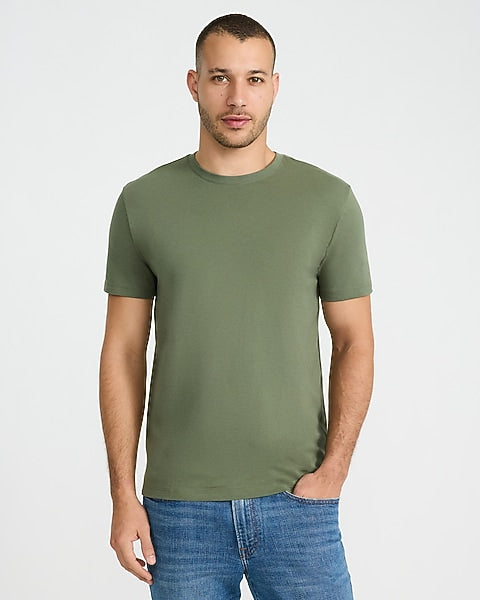 Perfect Pima Cotton Crew Neck T-Shirt