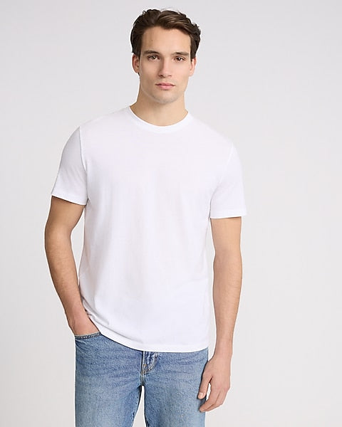 Perfect Pima Cotton Crew Neck T-Shirt