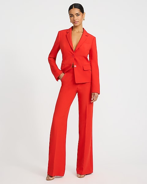 Editor High Waisted Flare Trouser
