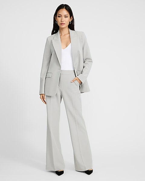 Editor High Waisted Flare Trouser