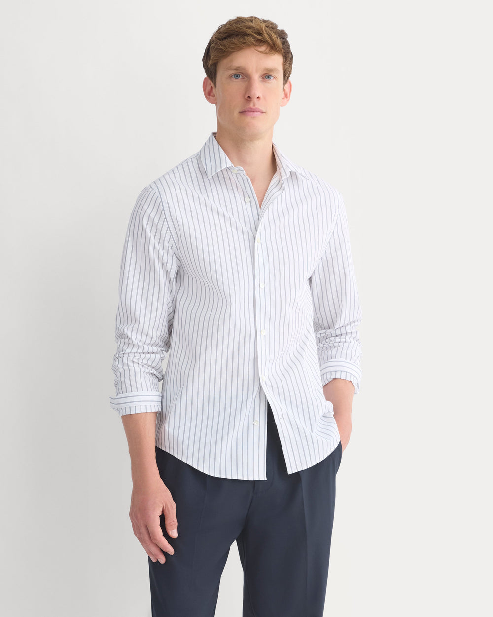 Slim-Fit Poplin Shirt |