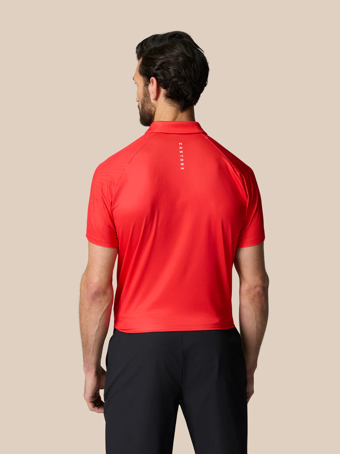 Club Graphic Polo - Poppy Red
