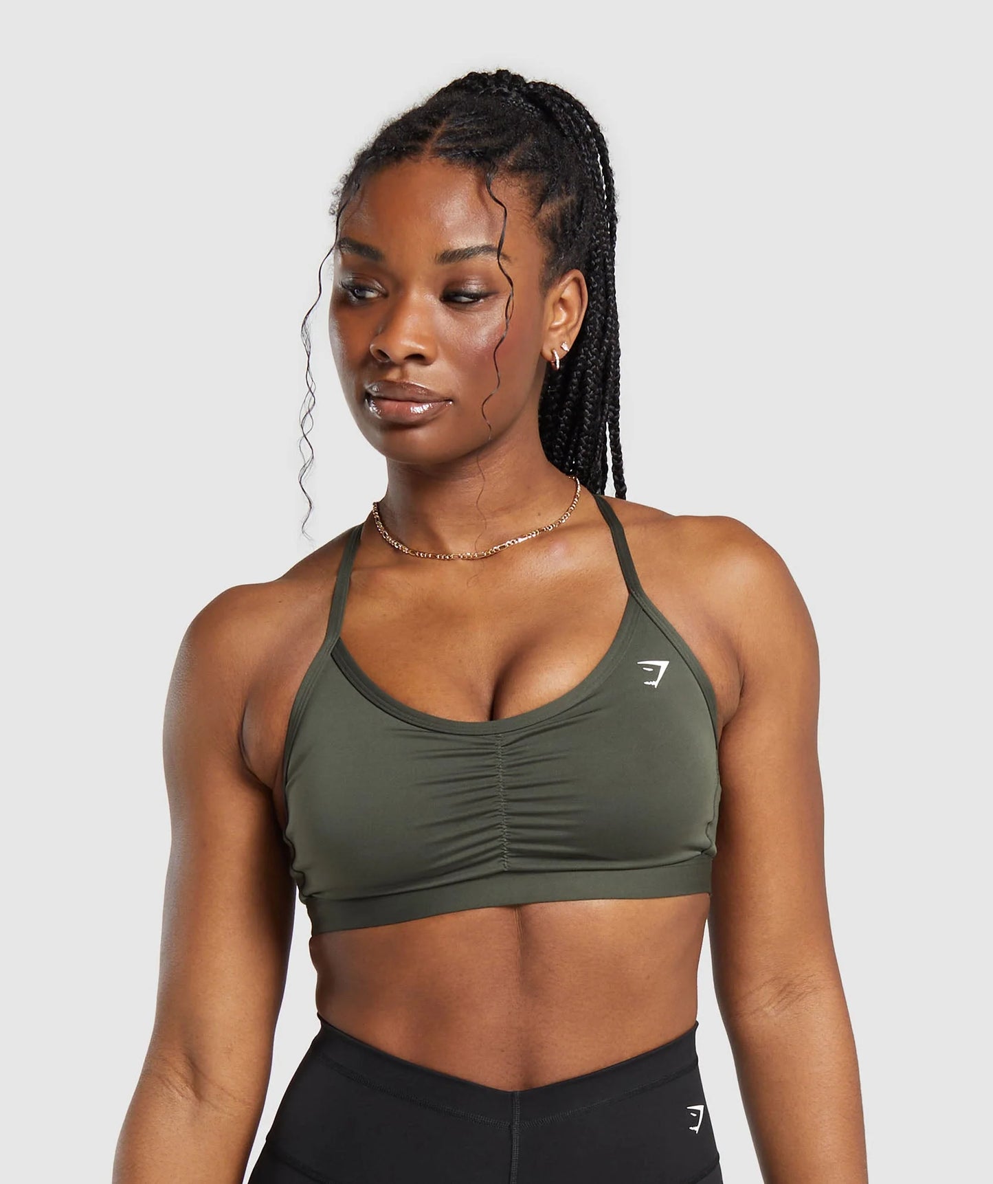 Ruched Sports Bra