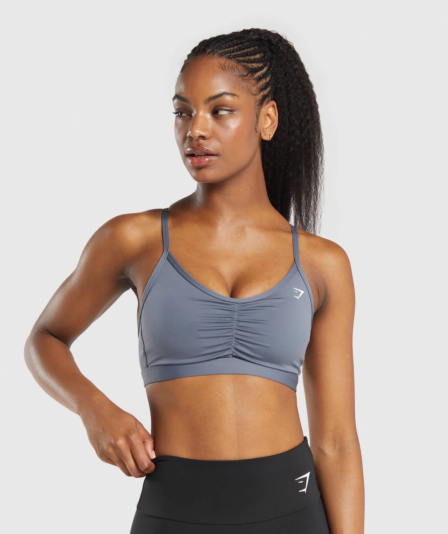 Ruched Sports Bra