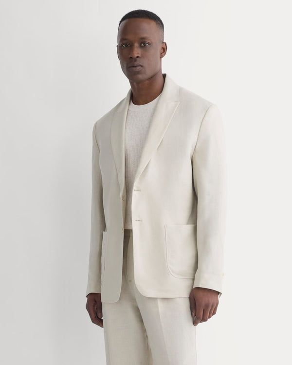 Soyeux Linen Linen Blazer
